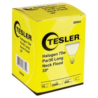 Tesler PAR30 75 Watt Long Neck Halogen Light Bulb   #00944