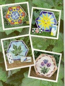 Mosaic Stained Glass Supplies Tiffany Garden Pattern BK