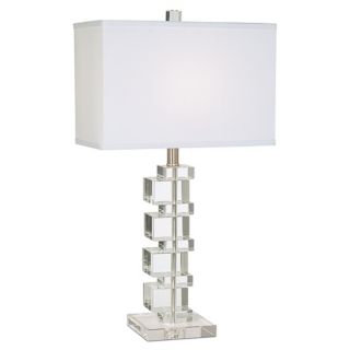 Stacked Cubes Crystal Table Lamp   #P0400