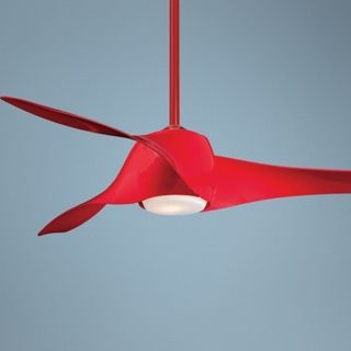 58" Artemis High Pure Red Ceiling Fan   #02909