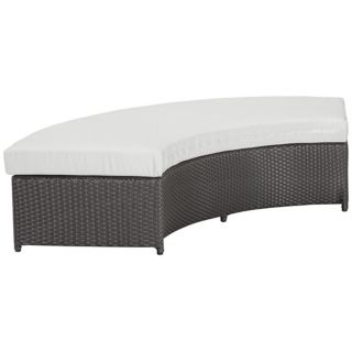 Zuo Ipanema 76 1/2" Wide Curved Outdoor Bench   #R8253