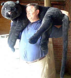 Giant Black Panther 46 Stuffed Realistic Big Plush New