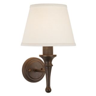 Bronze with Copper Highlights Plug in Sconce   #58465