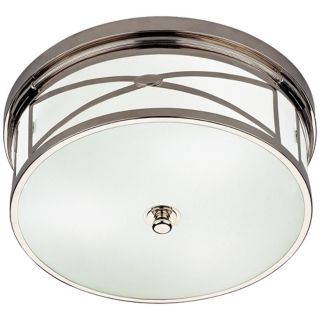 Chrome, Transitional Close To Ceiling Lights