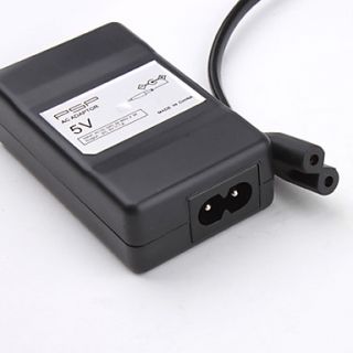 USD $ 8.69   AC Adapter for PSP 200 and 3000 (Retail Box, Black),