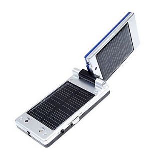 USD $ 74.50   Flip Open Solar/AC/Car Powered Cell Phone Charger with