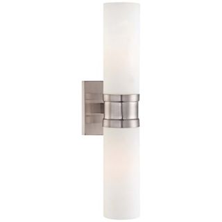 Tube Brushed Nickel 18 1/2" High Minka Wall Sconce   #W6838