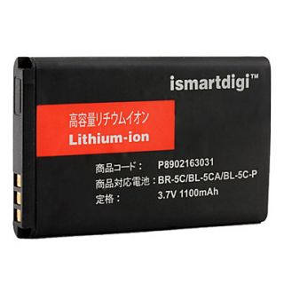 iSmart 1100mAh batteria per nokia 1110, 2600, 3100, 5130, 6230i, 7610