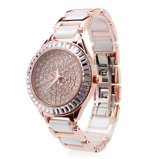 EUR € 30.72   kvinders keramiske analog quartz armbåndsur