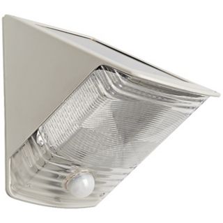 Solar Powered Motion Activated LED Wedge Light   #T4498