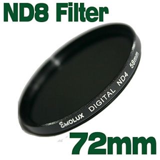 EUR € 25.57   emolux densidade neutra 72 milímetros ND8 filtro