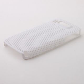 USD $ 2.79   Protective Plastic Net Case for Nokia E72 (White),