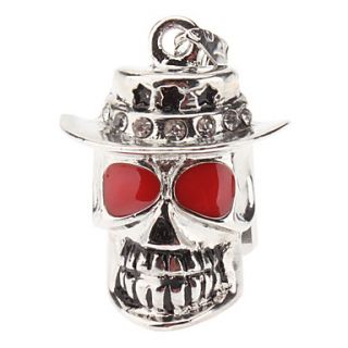 EUR € 7.72   4GB metallo Skull ciondolo USB 2.0 Flash Drive, Gadget