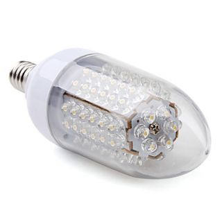 USD $ 9.29   E27 78 LED 3 3.5W 180 250LM 2800 3300K Warm White Candle