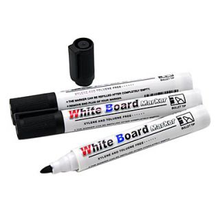 USD $ 8.79   Whiteboard Marker (10 Pack, Black),