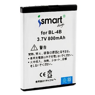 USD $ 6.79   Ismart 800mAh Battery for Nokia 7070 Prism, 7370, 7373