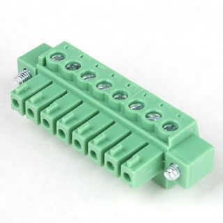 USD $ 11.19   8 Pin 3.81mm DIY Binding Post Terminals (5 PCS, Green