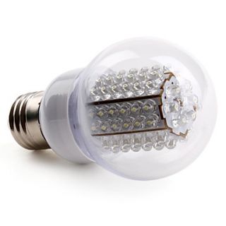 USD $ 8.29   E27 3.5W 78 LED 190 210LM Natural White Light LED Ball