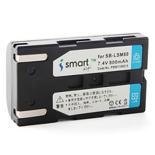 USD $ 14.99   Ismart Camera Battery for Samsung SC D263, SC D351, SC
