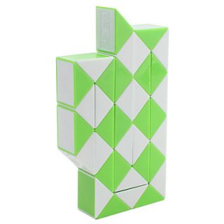 EUR € 7.81   36 Abschnitten DIY Schlange geformt Magic Cube (grün