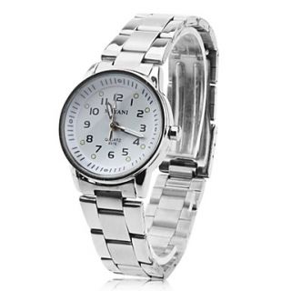 EUR € 7.81   analoge quartz dames horloge (zilver), Gratis