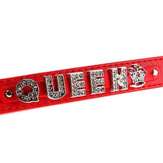 EUR € 7.72   Verstelbare Rhinestone Little Queen Style halsband voor