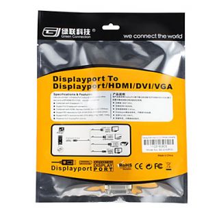 EUR € 23.73   DP a DVI cavo di collegamento (0,15 m), Gadget a