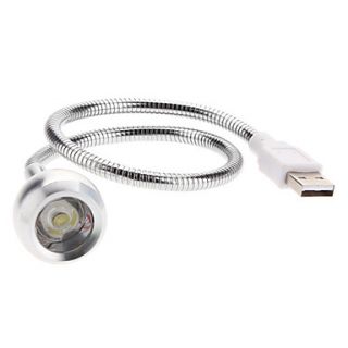 USD $ 8.89   USB 1W 90LM White Light Flexible LED Internet Lamp
