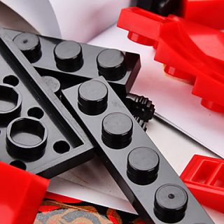 USD $ 22.69   3D DIY Demon Messenger RC Car Building Blocks Bricks Toy