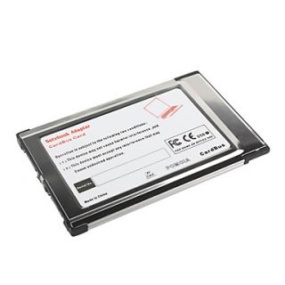 EUR € 18.76   PCMCIA SATA Serial ATA adaptador CardBus para laptop