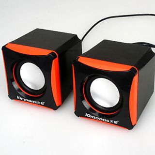 USD $ 11.89   USB Mini Cube Speakers for PC,  Player and Mobile