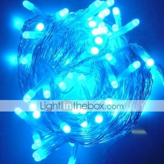 10M 100 LED Blue Light String Lamp for Christmas Halloween Festival