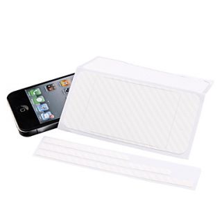 USD $ 1.79   DIY Protective Sticker For iPhone 4   White,