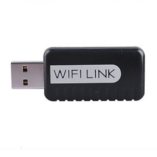 USD $ 21.99   USB WiFi Dongle for Wii, PS3, PSP and DSL (Black),