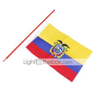 EUR € 1.83   Bandeira de Equador grande 21,5 centímetros, Frete