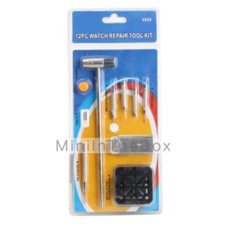 USD $ 8.99   12pcs Watch Repair Tool Kit with Small Pin Remover,