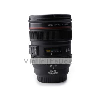 USD $ 14.29   Unique Simulation Camera Lens Style 350ml Plastic Coffee
