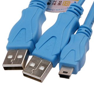 EUR € 2.93   USB 2.0 Mobile HDD Cable (0.8m, 2A, 5P), Frete Grátis