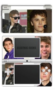 Nintendo DSi Justin Bieber Skin Hair Cover Dsibiebshair