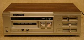 Juliette Solid State 8 Track Stereo / Quadraphonic Tape Player (Model