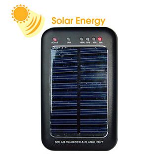 USD $ 21.69   1,600mAh solar charger for mobiles, cameras and /MP4