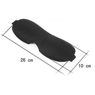 USD $ 3.89   3D Black Eyeshade Sleep Patch,