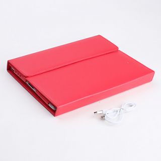 PU Leather Case with Silicone Bluetooth Keyboard and Stand for the New