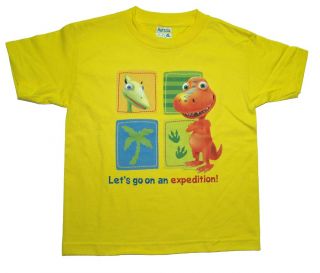 Dinosaur Train Expedition Cartoon Show Juvenile T Shirt   Size Large