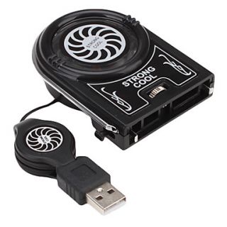 compacte USB 2.0 lucht extraheren ventilator voor laptop notebook