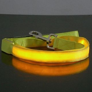 Reflective Nylon Night Safety LED Dog Leash (120cm, Assorted Colors)