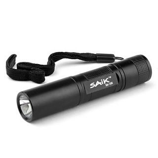 USD $ 16.99   SAIK SA 105 160LM 1 Mode Flashlight with Cree Q5 LED