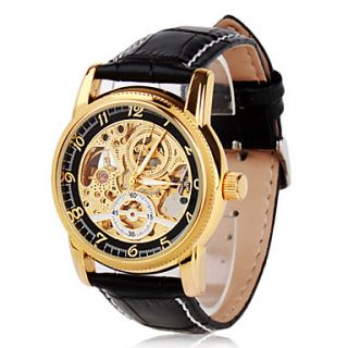 EUR € 18.39   Elegant Analogt Automatiskt Armbandsur (Svart), Gratis