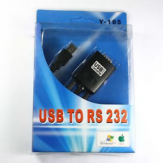 EUR € 7.35   USB zu RS232 seriell DB9 9 Pin Kabel Adapter für PC