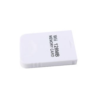 USD $ 7.59   128 MB Memory Card for Wii,